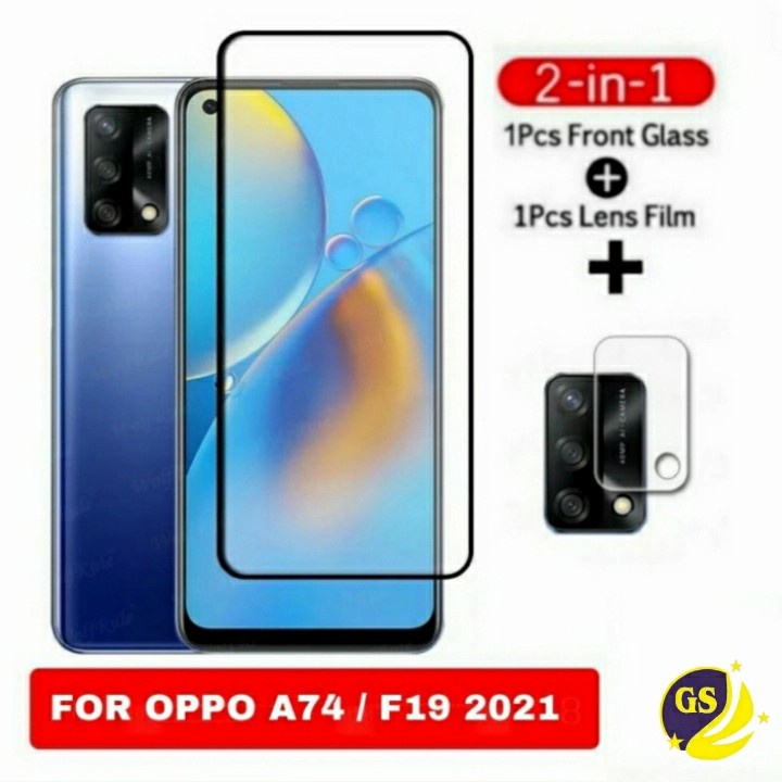 OPPO A57 4G A95 4G RENO 7 4G 7 5G RENO 8 8 4G 8 5G 8 PRO 8T 6 5G 5F 5 OPPO A54 A74 4G 5G  A76 / A96 Tempered Glass Camera TG Full Cover Layar