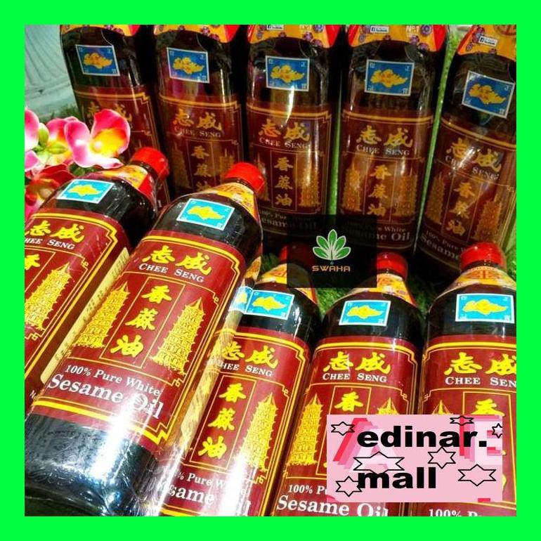 

50Siusbu Minyak Wijen Pagoda Chee Seng Sesame Oil 750 Ml Bud050S