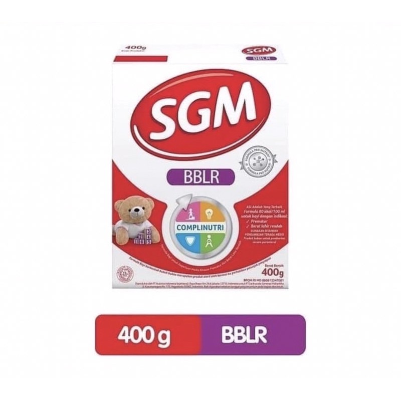 SGM BBLR 200 &amp; 400 gram ( susu medis khusus bayi prematur )