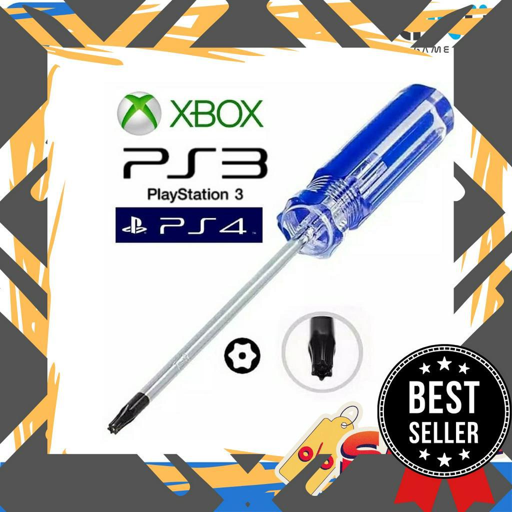 NEW PROMO Obeng Bintang Torx T8 T9 T1 Stik Xbox PS3 Slim Super Slim PS4