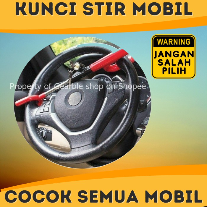 KUNCI STIR ANTI MALING PENGAMAN SETIR MOBIL BRIO CALYA AGYA ERTIGA AVANZA XENIA RUSH