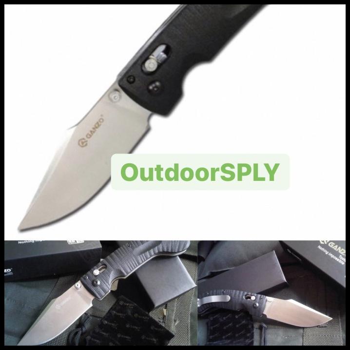 Pisau Ganzo Pocket/Folding Knife G711 Stainless Steel