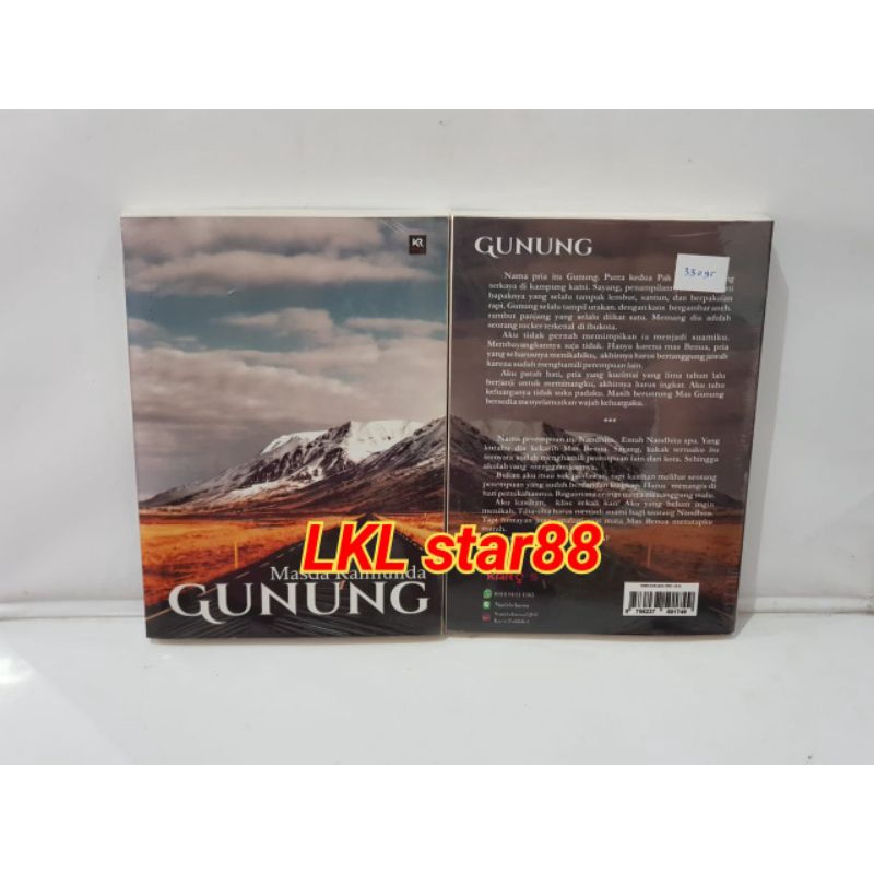 Buku/Novel Gunung by Masda Raimunda