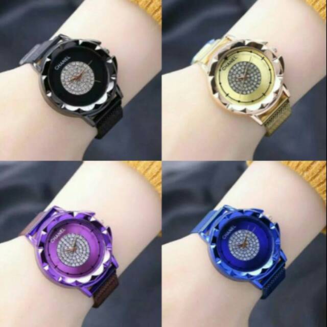 jam tangan magnet pasir chanel