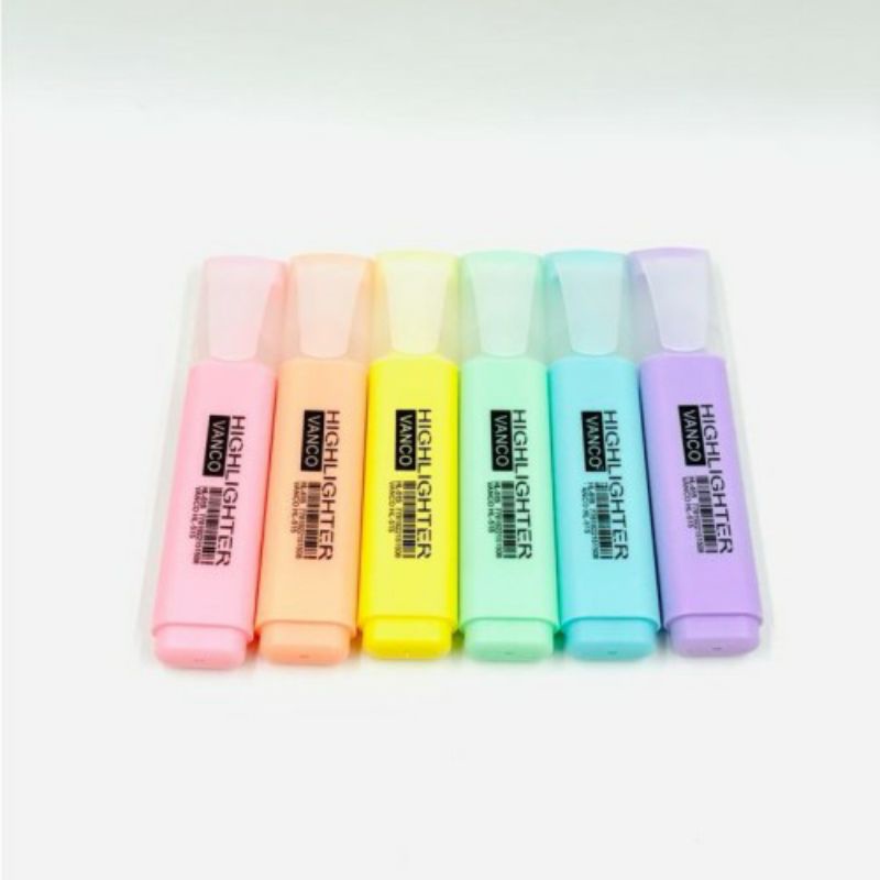 

JOURNALCARE.ID || STABILO HIGHLITER VANCO PASTEL