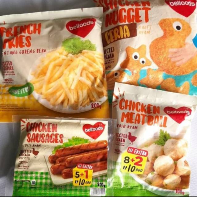 

Paket Belfoods isi 4 pcs 58.000