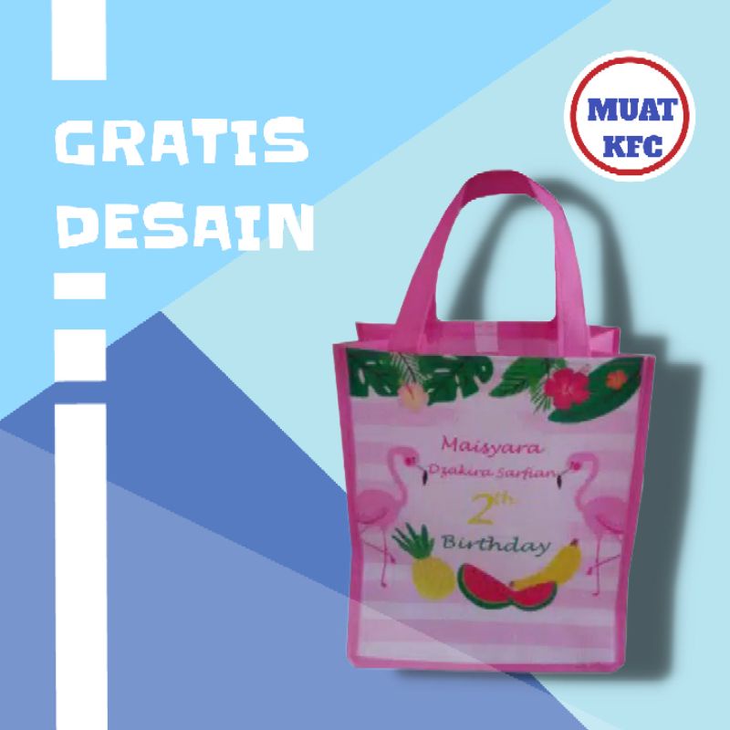 

Tas Ultah Karakter/Souvenir Ultah/Goodiebag Ultah murah