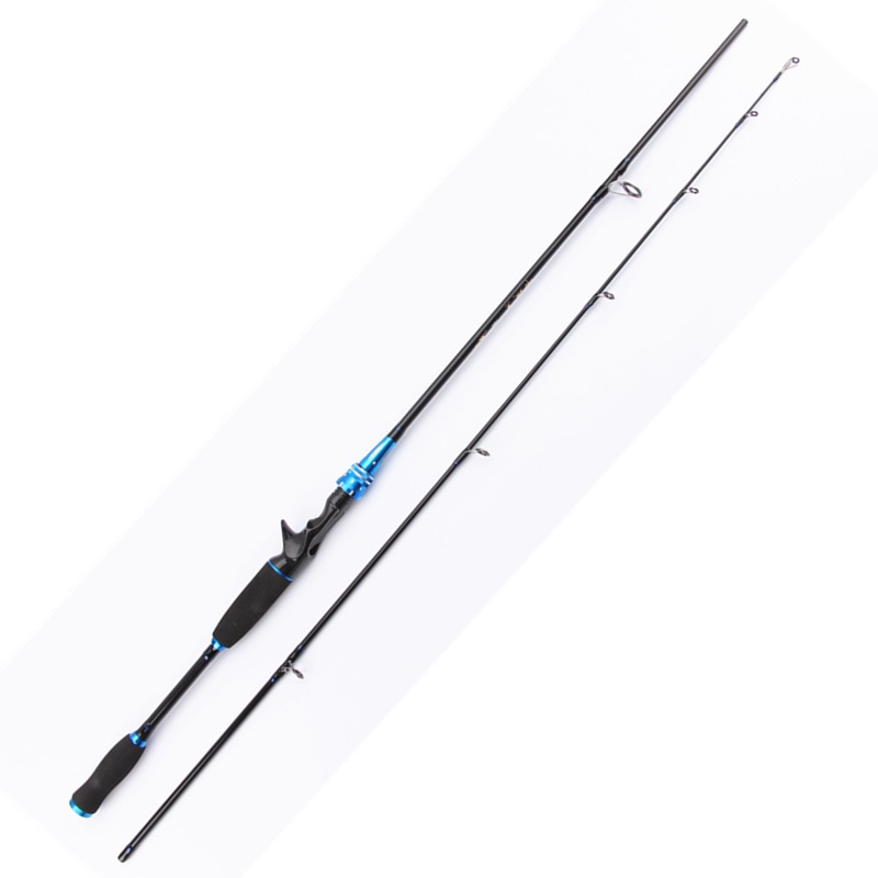 Kabinwang Joran Pancing Spinning/Baitcasting Carbon Fiber 2 Segments 2.1M - KB361