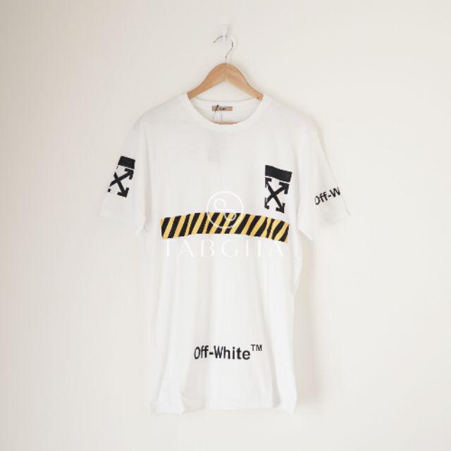 Off White Style Kaos Uright Black White Shopee Indonesia