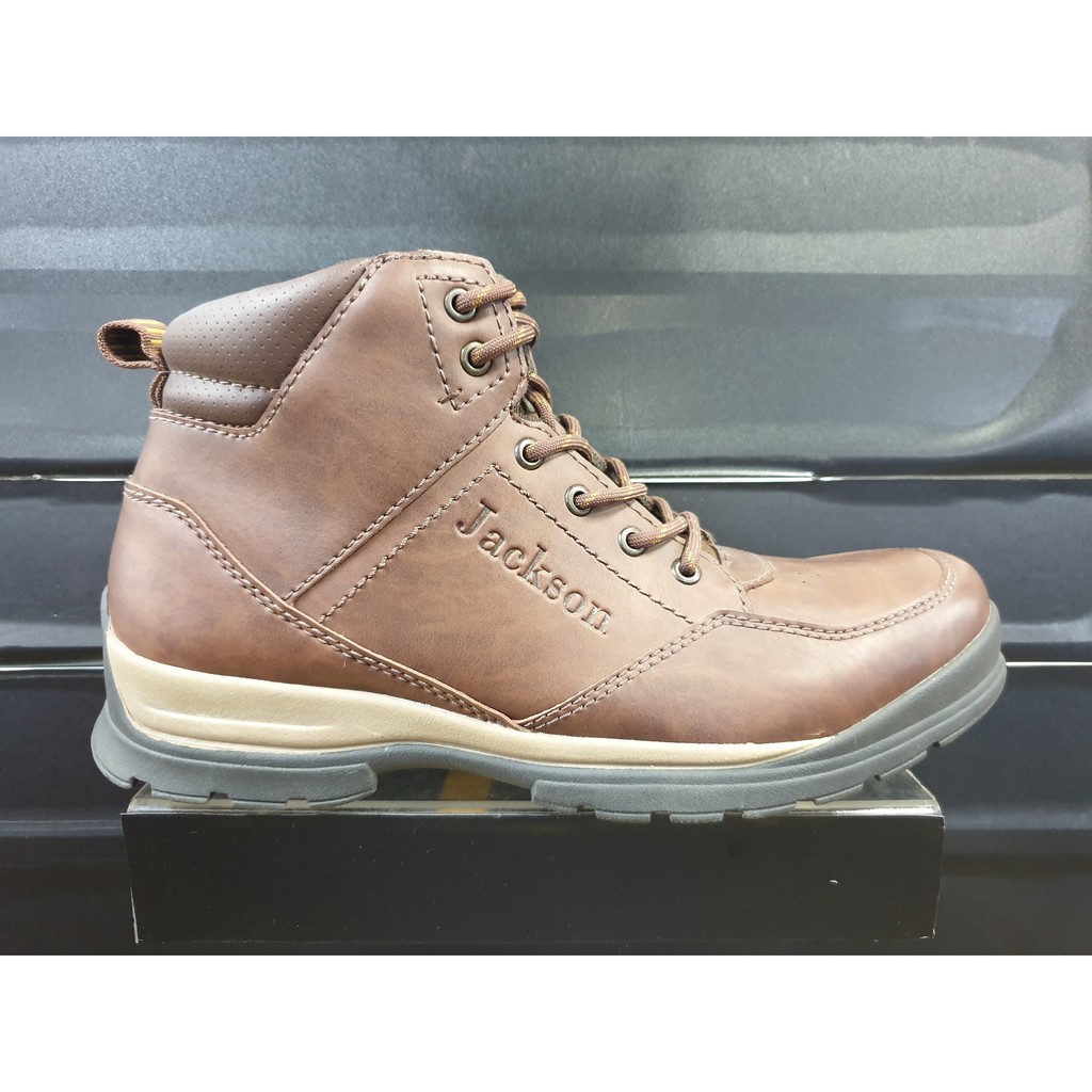 JACKSON SEPATU BOOT / WING-2JC / SEPATU BOOT COWOK / BROWN