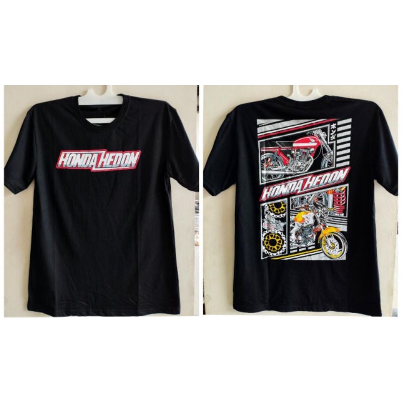 Kaos Motor HONDA HEDON SIZE L KEREN MURAH READY