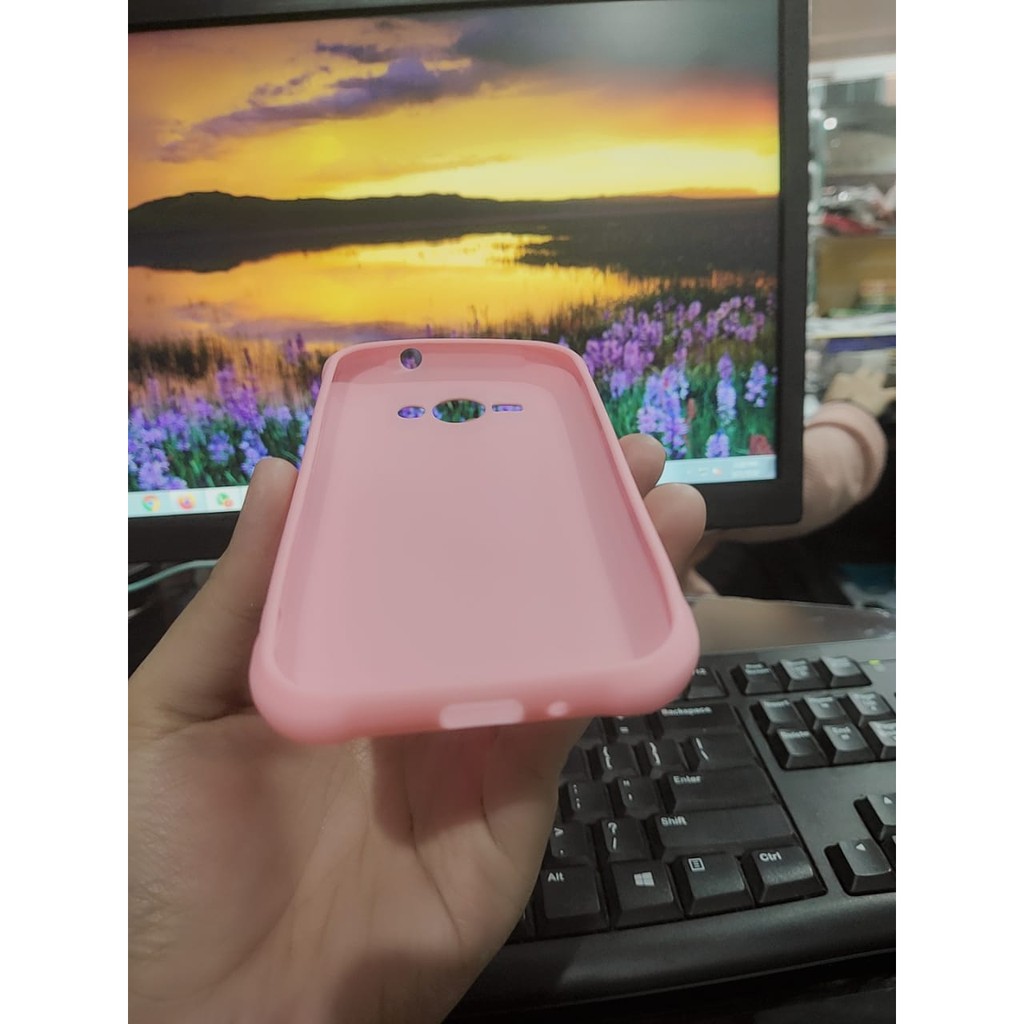 TPU MACARON Samsung J1 Ace J110H 4.3 Inchi Softcase Silicon Candy Anti Noda No Logo Full Cover