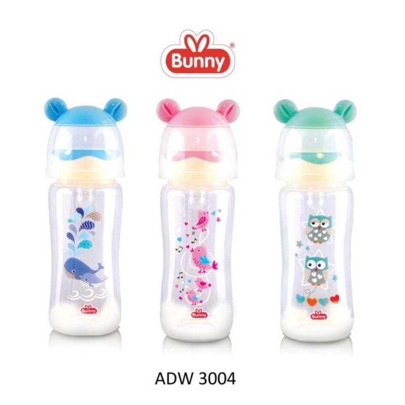 LustyBunny Wideneck Bottle 275 ml (ADW-3004) Botol Susu Bayi Anak