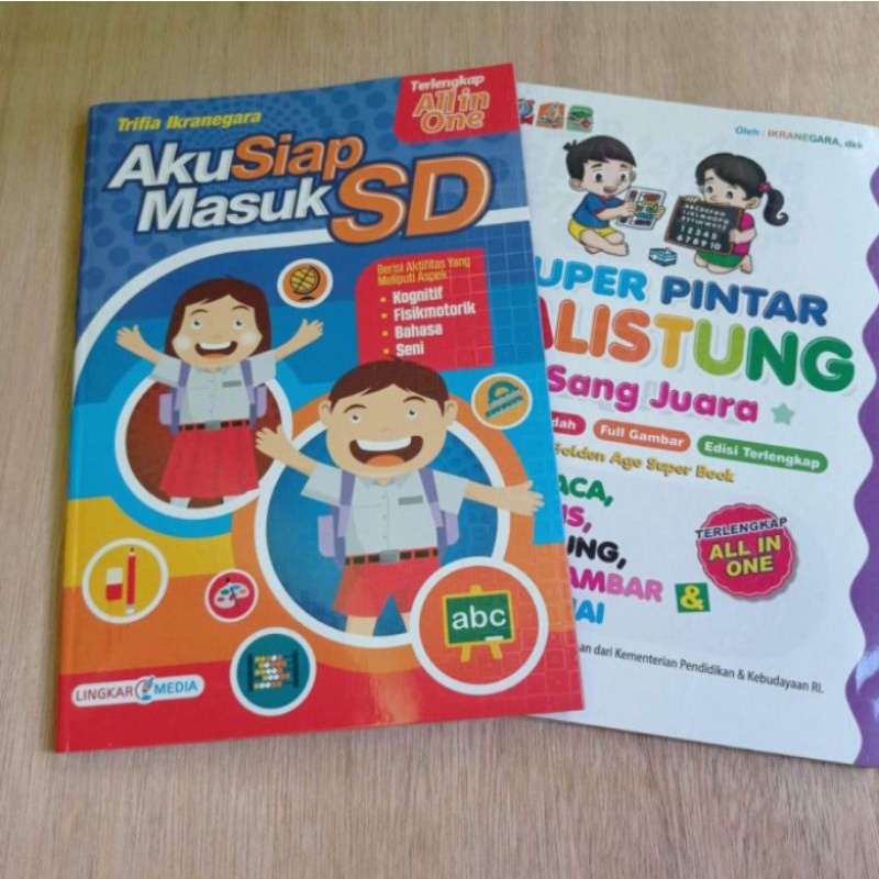 Paket pintar calistung untuk persiapan masuk SD
