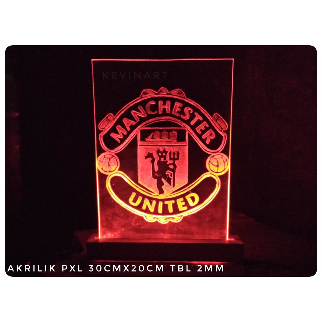 MARCHANDISE LAMPU  HIAS  MEJA TUMBLR LED GAMBAR LOGO 