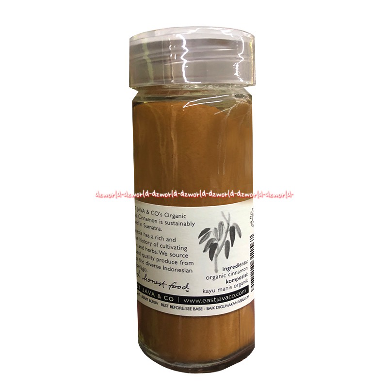 East Java Organic Ground Cinnamon 31gr Bumbu Kayu Manis Bubuk Cinamon Eastjava East Jawa