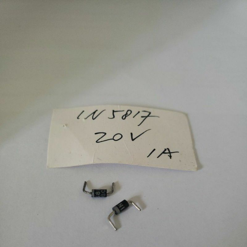 IN5817 DIODE ZENER 20V 1A
