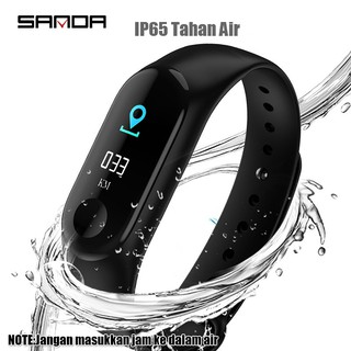 SANDA Smartwatch Jam  Tangan  Gelang  Pintar Bluetooth M3 