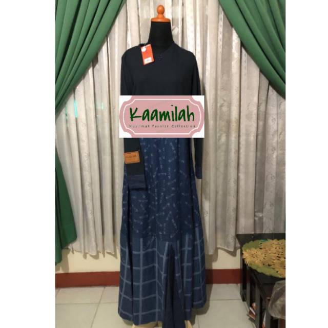 Dress Yasaroh SiSeSa - Navy (READY STOCK) Sisesa Denim