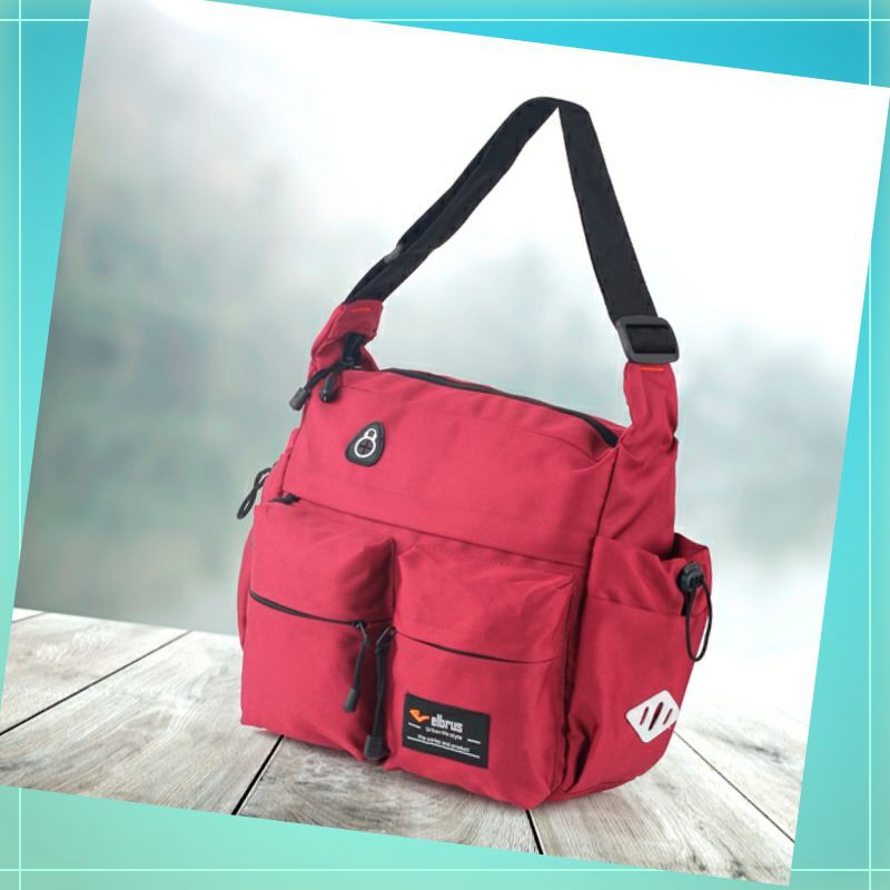 Tas sling bag tas slempang kerja kuliah pria cowok distro keren