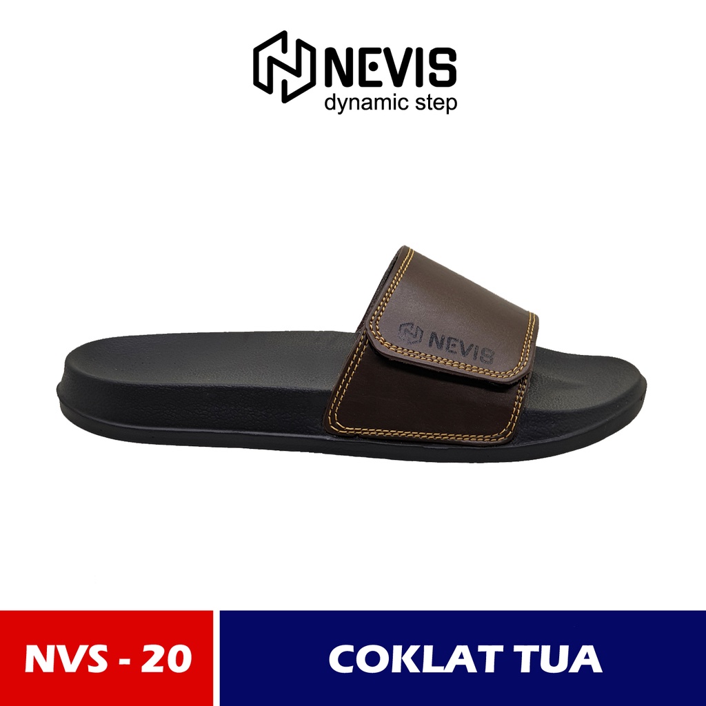 Sandal Slide Pria Original Nevis - Sendal Selop Slip On Terbaru Keren - NVS 20