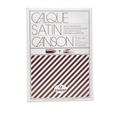 

CANSON SATIN TRACING PAPER A4 - A3 50S 90G