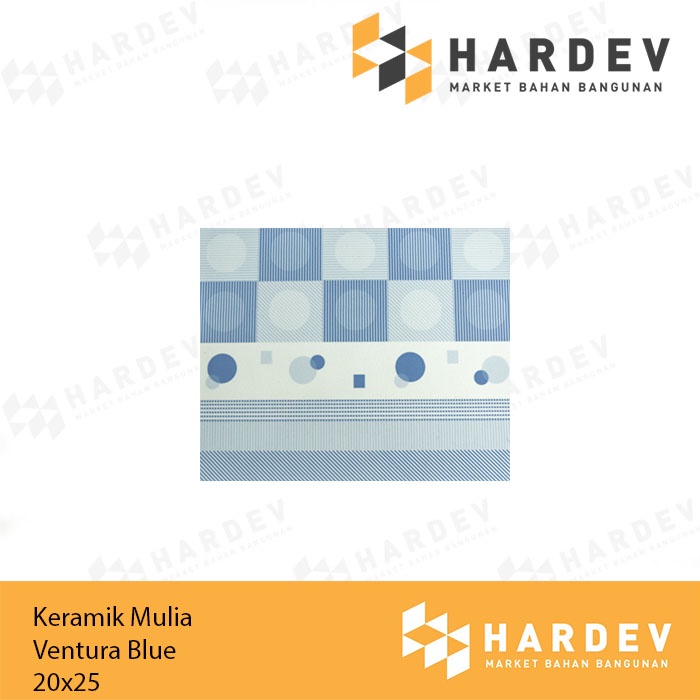 KERAMIK MULIA 20X25 VENTURA BLUE KW1