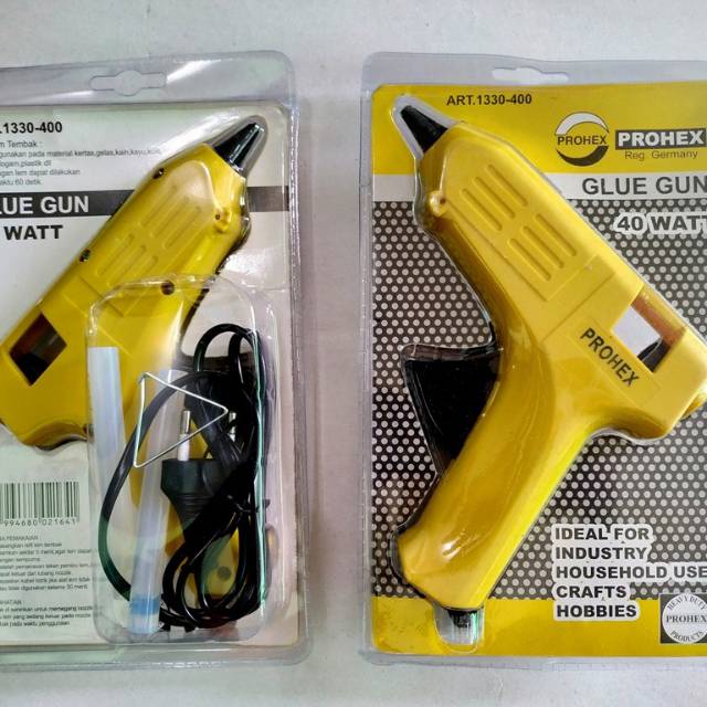 Alat Tembak Glue Gun / Glue Gun Prohex/ALAT TEMBAK KERAJINAN TANGAN/ALAT  LEM LILIN  GLUE GUN BAKAR MELELEH/ALAT TEMBAK LEM LILIN/ALAT LEM TEMBAK GLUE GUN BERKUALITAS