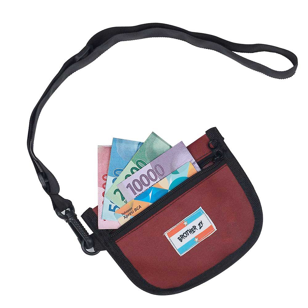 Toko Thabita Dompet Handphone Sako Hanging Wallet HP Kartu Kunci Gantung Leher Terma Tali Selempang Mini Neckbag