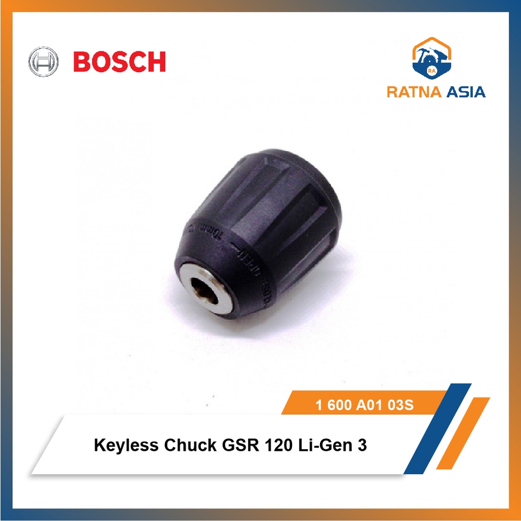Sparepart Kepala Bor / Keyless Chuck Bosch GSR 120-LI Gen 3
