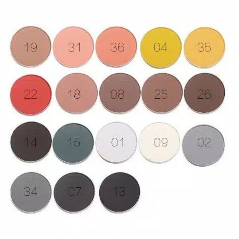 Sace lady Eyeshadow Matte Single Smokey