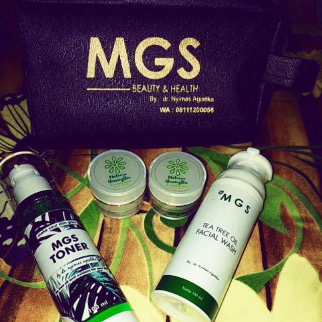 Preloved Paket Cream Acne MGS (Mutiara Glowing Skin)