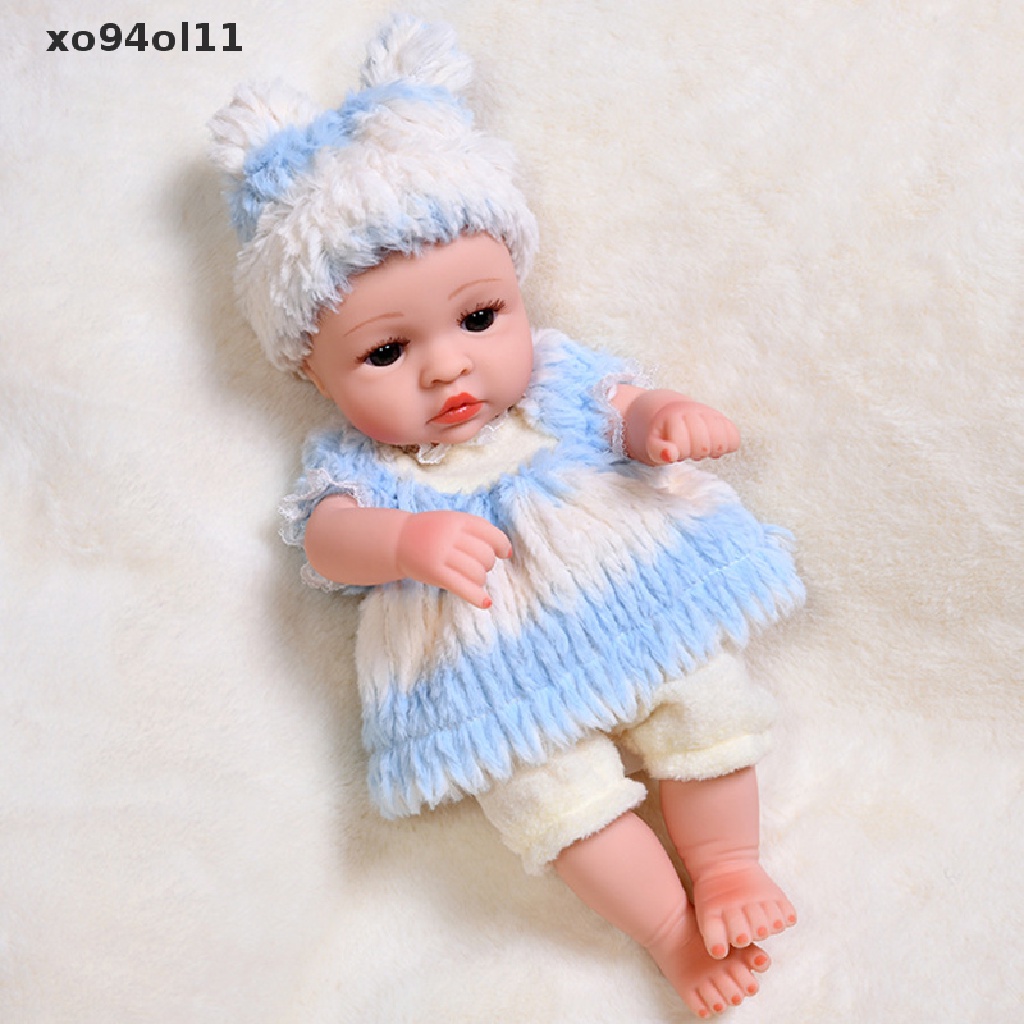 Boneka Bayi Perempuan Reborn Bebe Realista Bahan Silikon Ukuran 30cm