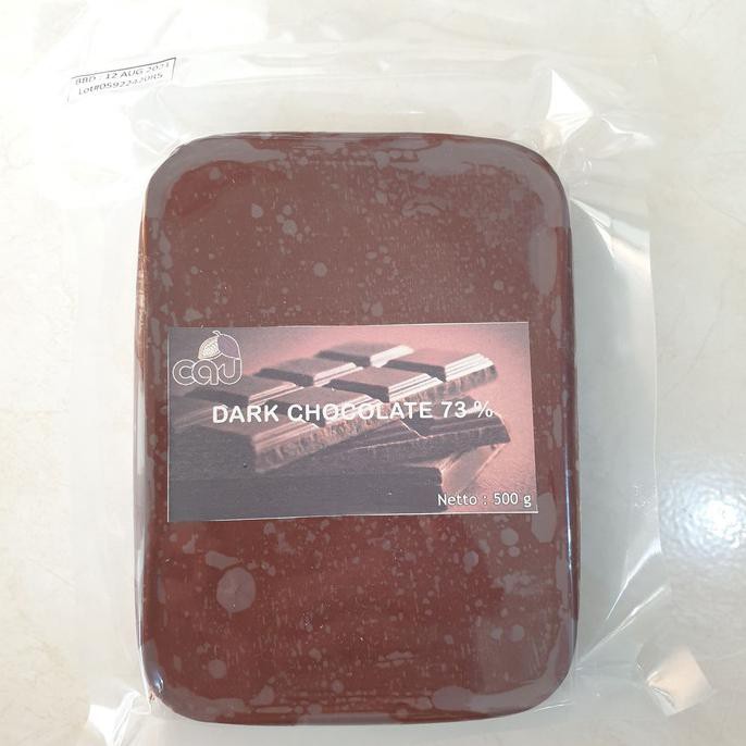 

Dark Chocolate Cooking Couverture 73% 500g – Cau Chocolates GRATIS ONGKIR