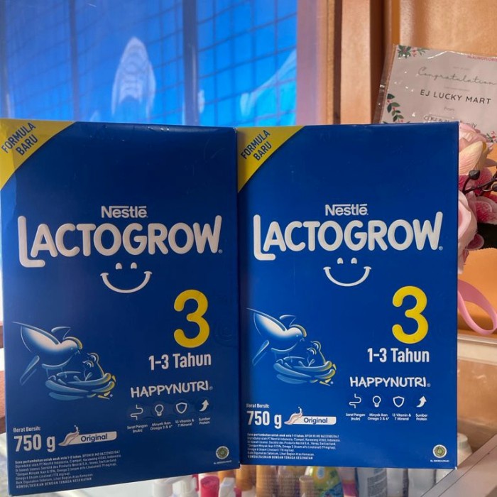 

lactogrow 3 plain 750 gram