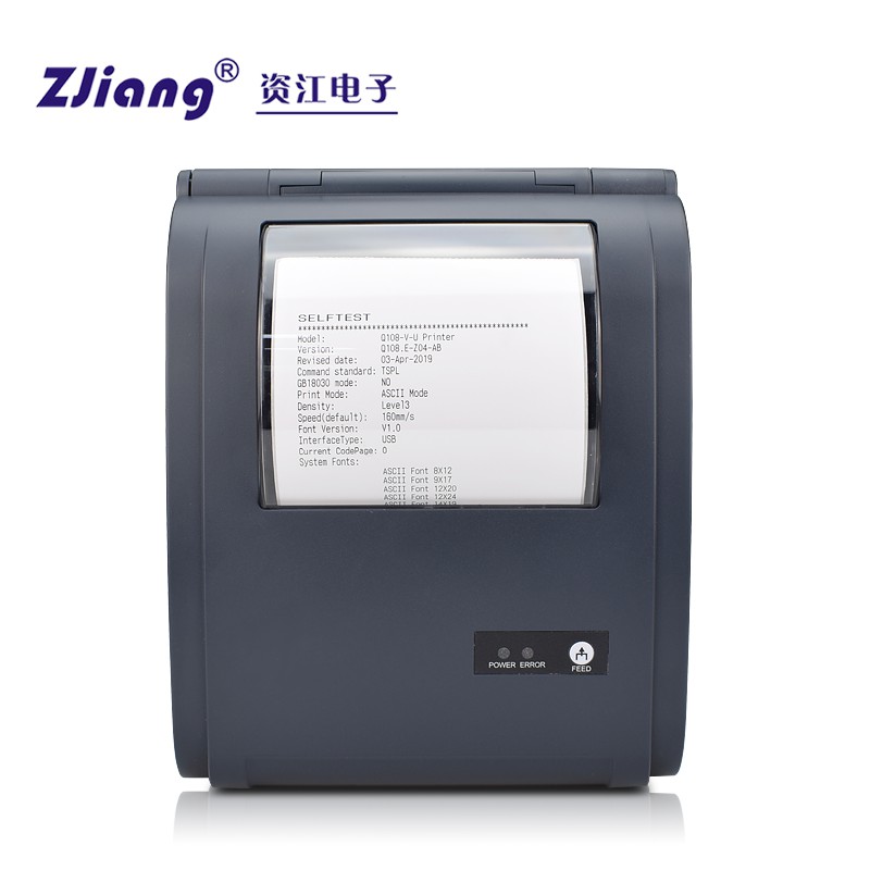 Printer Thermal LABEL STIKER BARCODE ZJ 9210 4 inch 110 mm 4x6 USB BLUETOOTH