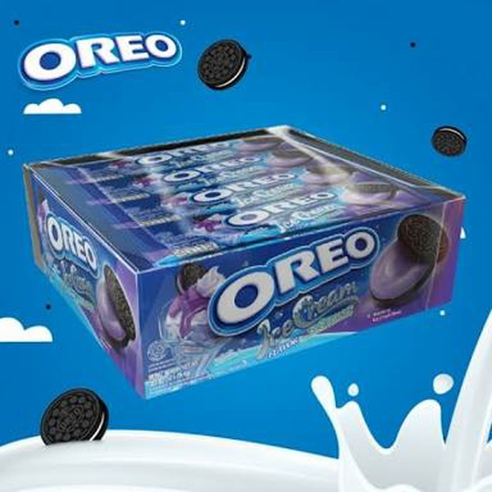 

BISKUIT OREO VANILA/COKLAT/STRAWBERRY/ICE CREAM BOX (12 X 29,4 GR