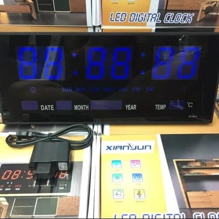 Jam Dinding Digital Led Type 3615 bisa juga di meja