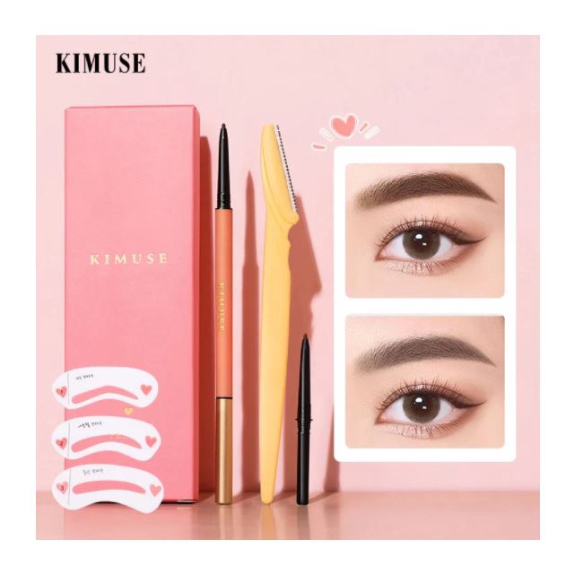 (READY &amp; ORI) Kimuse Double Headed 6in1 Eyebrow Set KS626 KS 626