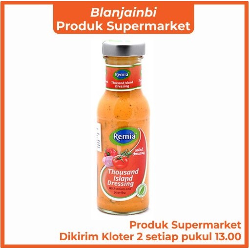 

Remia Thousand Island Salad Dressing 250 ml