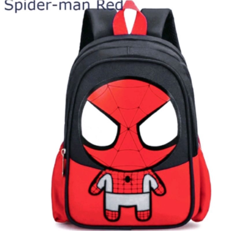 DAEYBAG-TAS RANSEL ANAK PAUD/TK/SD MOTIV PRINT SPIDER MAN CARTON