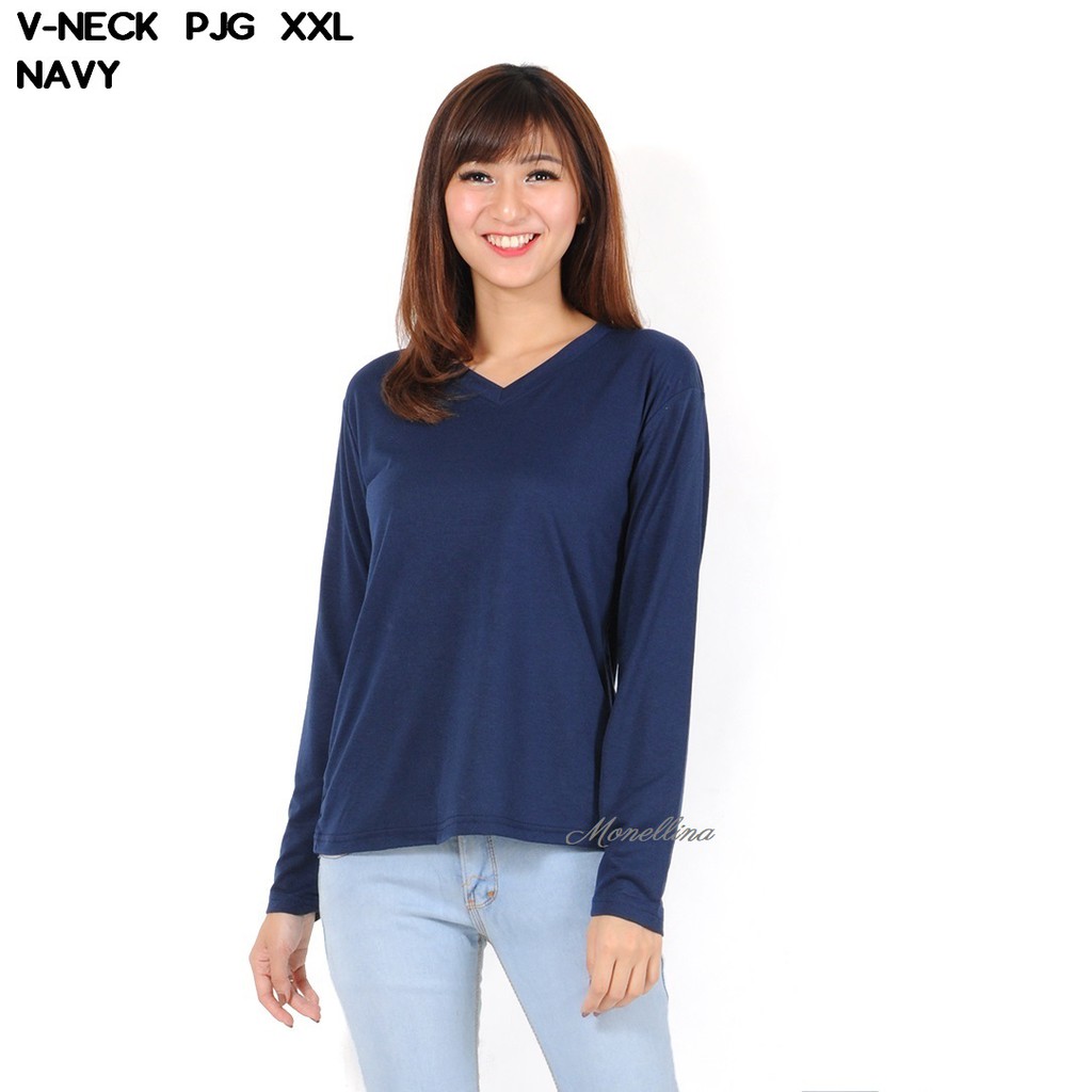 Monellina Fashion Kaos XXL Jumbo Lengan Panjang Murah Monellina Fashion Kaos XXL Jumbo Lengan Panjang Murah