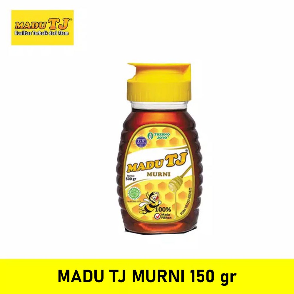 Bisa COD Madu TJ Murni 150 gr - Madu TJ Original Madu Multivitamin - Madu TJ Suplemen Kesehatan - Madu TJ 100