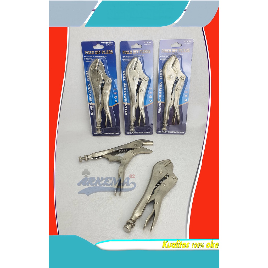 TANG JEPIT KAPILER | PINCH OFF PLIER CT201 | TANG PRESS KAPILER | TANG KLEM PIPA CAPILER