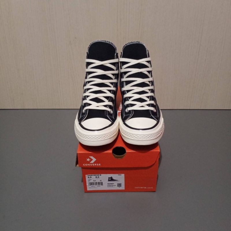 Sepatu Converse 70s High Black Egret 100% Original Import 1:1 BNIB Size 36-44 Made In Vietnam