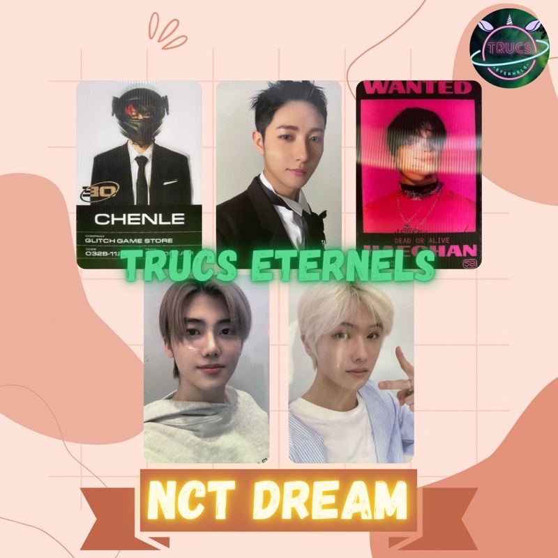 READY NCT DREAM GLITCH MODE POB PO BENEFIT PC PHOTOCARD JISUNG RENJUN LENTICULAR LENTI HAECHAN CHENL