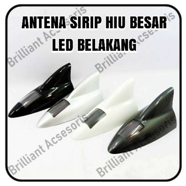 Antena Sirip Hiu Variasi - By LED - Type Besar