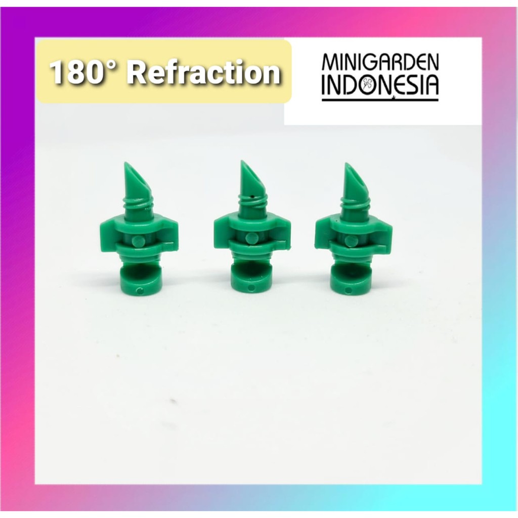 Micro Jet Sprayer 90 - 360 Derajat Alat Siram Irigasi Taman Aeroponik  Head Nozzle Sprinkle