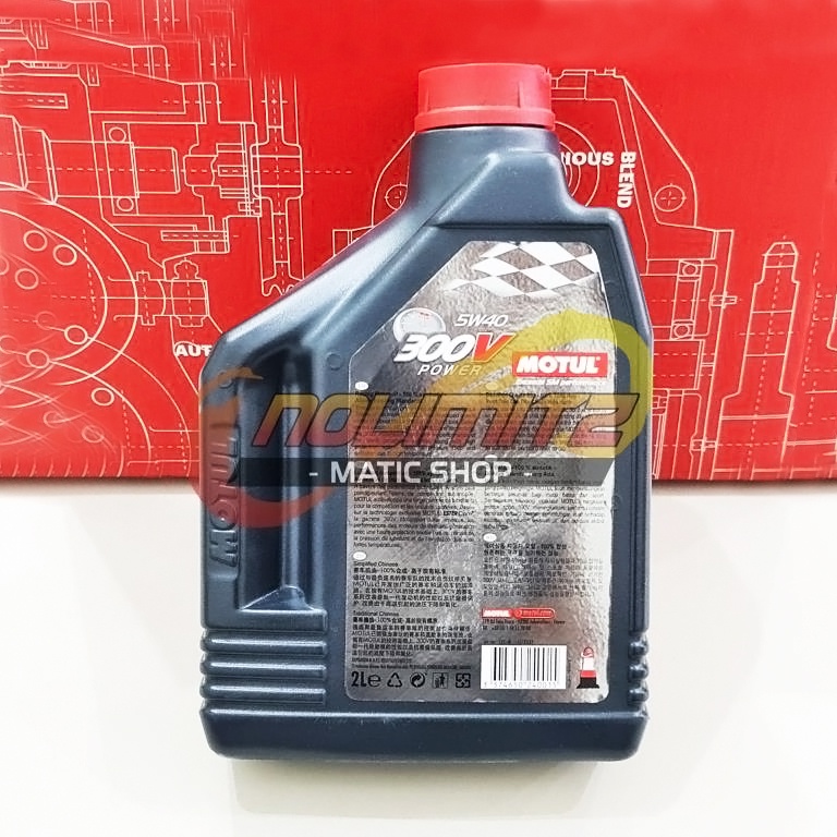 Oli Motul 300V Motor Sport Line 5W-40 2L Ester Core Full Synthetic