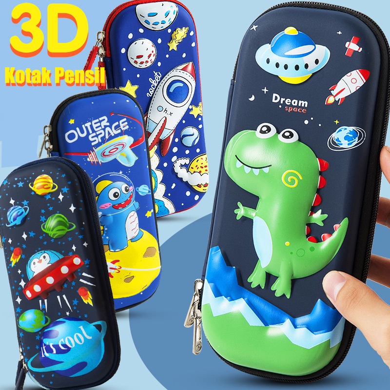 

TEMPAT PENSIL KOTAK PENSIL GAMBAR 3D ANAK IMPORT KOTAK PENSIL 3D BAHN EVA ANTI AIR
